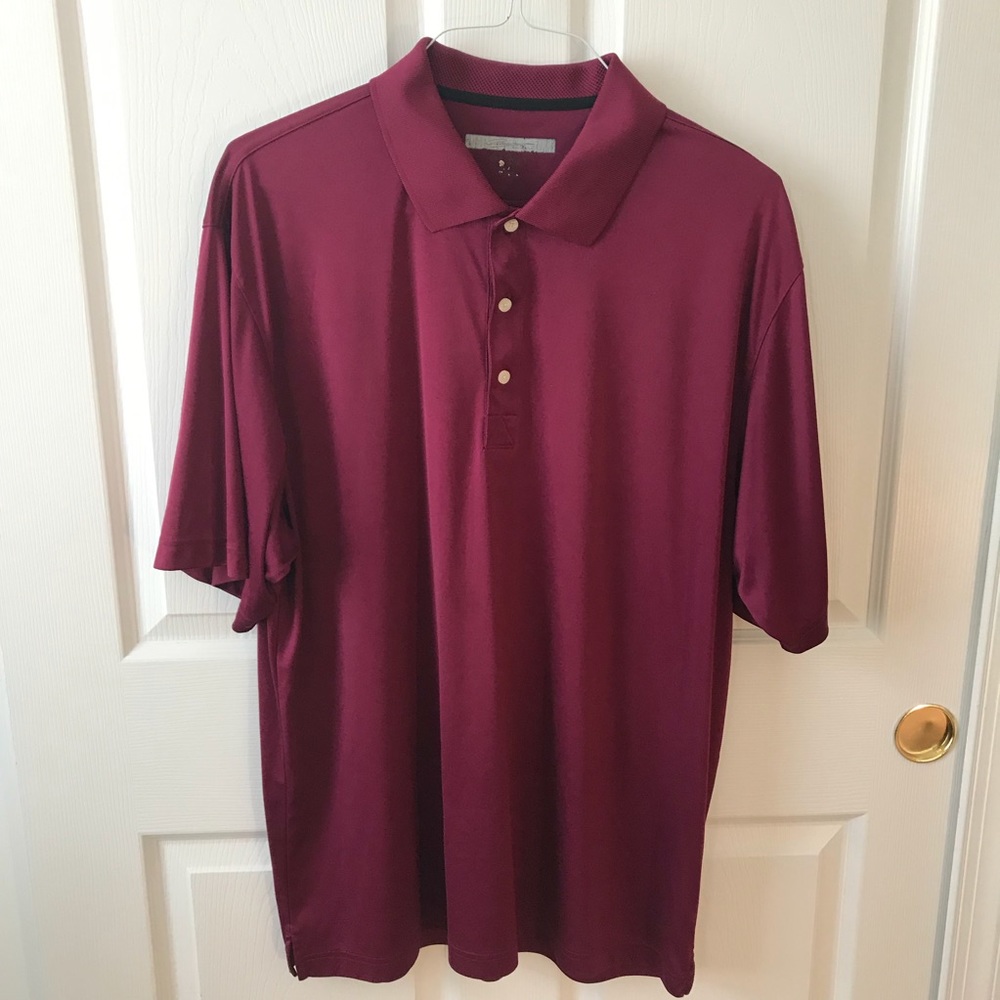 Greg Norman Golf Shirt, Size L